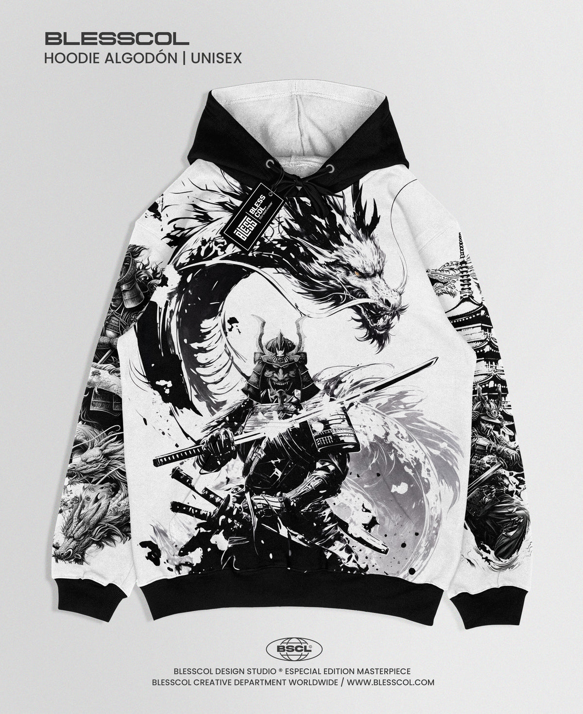 HOODIE DRAGON SAMURAI LEGACY