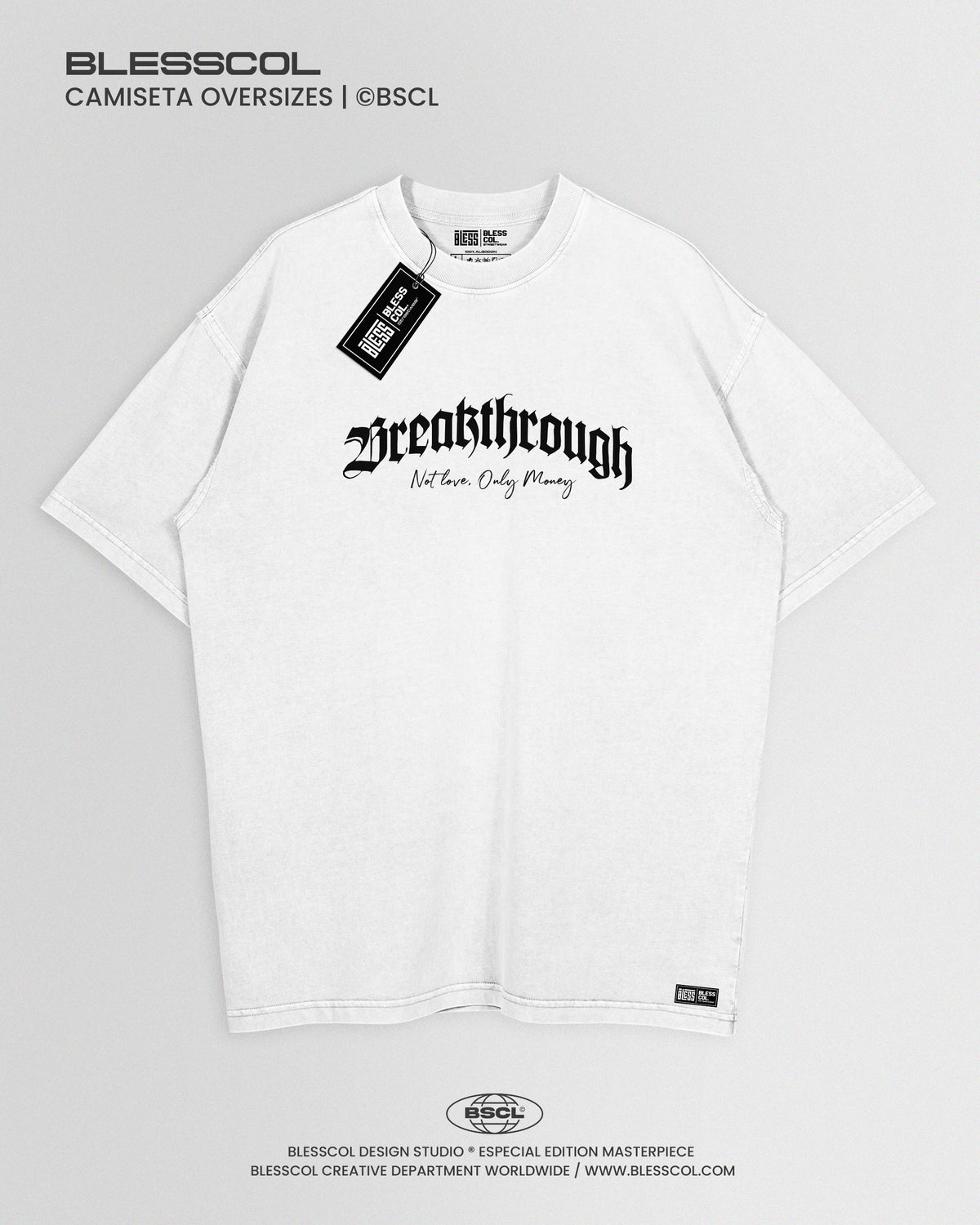 CAMISETA OVERSIZE BREAKTHROUGH EDITION