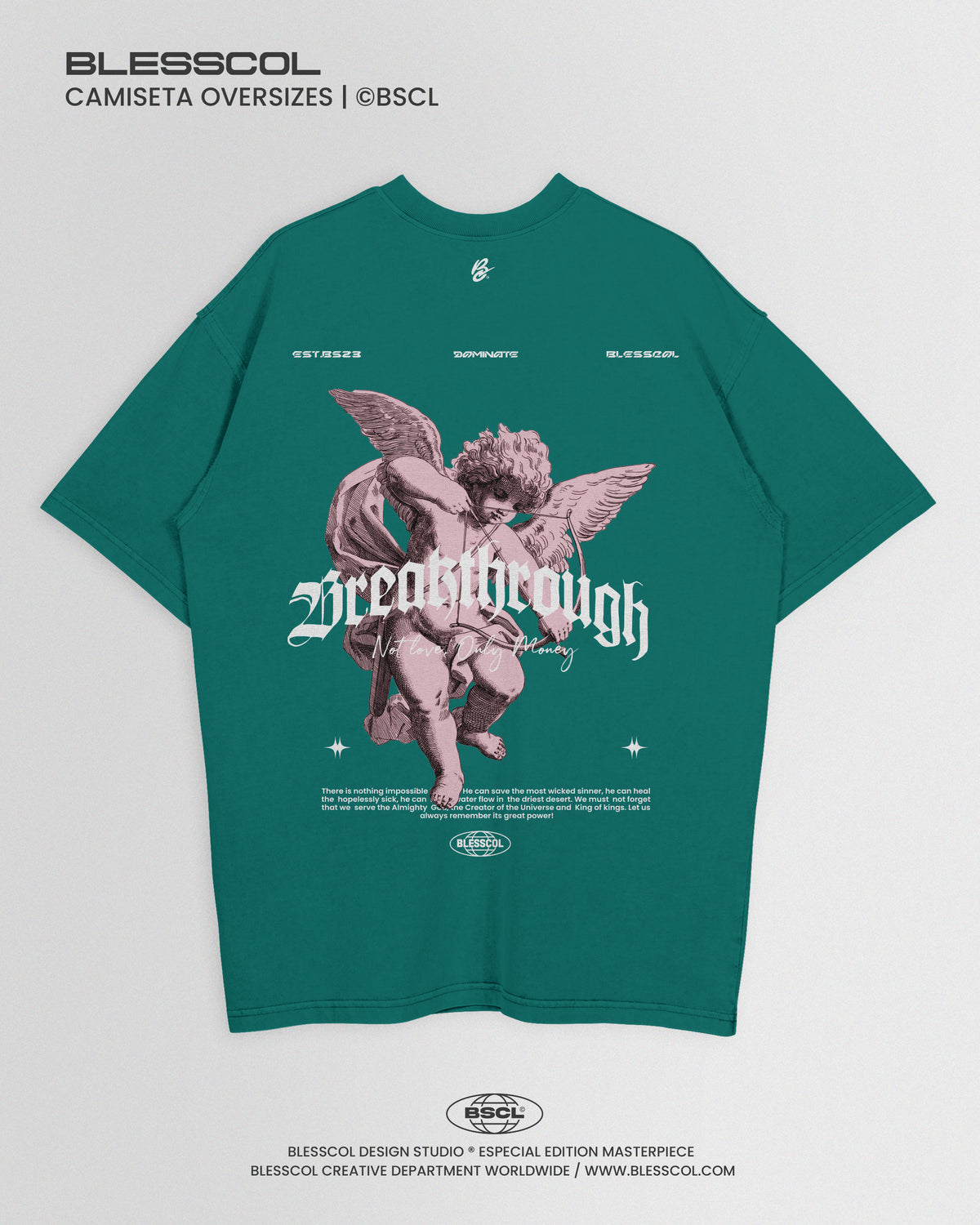 CAMISETA OVERSIZE BREAKTHROUGH EDITION