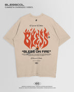 CAMISETA OVERSIZE EDITON BLESS ON FIRE