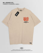 CAMISETA OVERSIZE EDITON BLESS ON FIRE