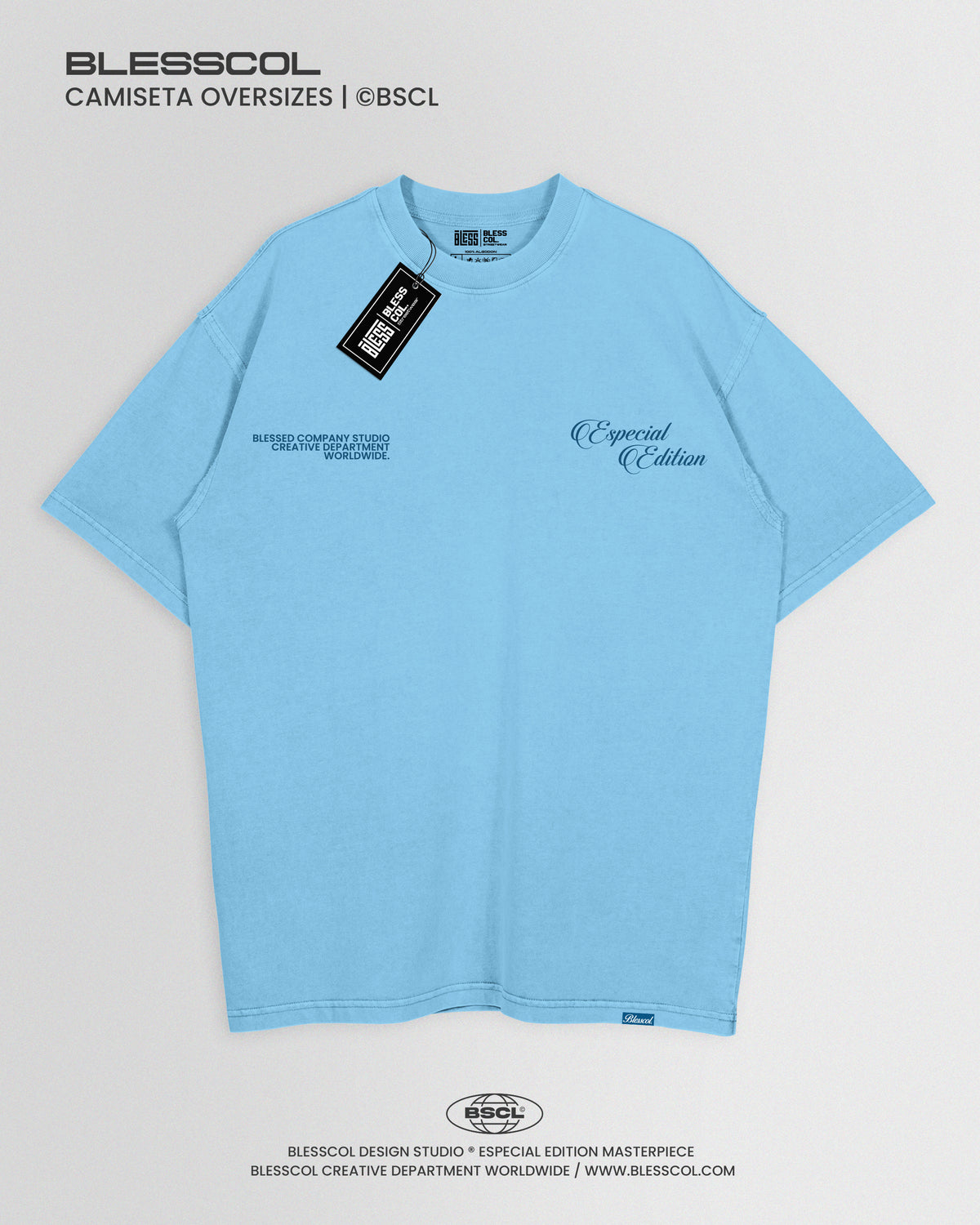 CAMISETA OVERSIZE ESPECIAL EDIT PSALM 107