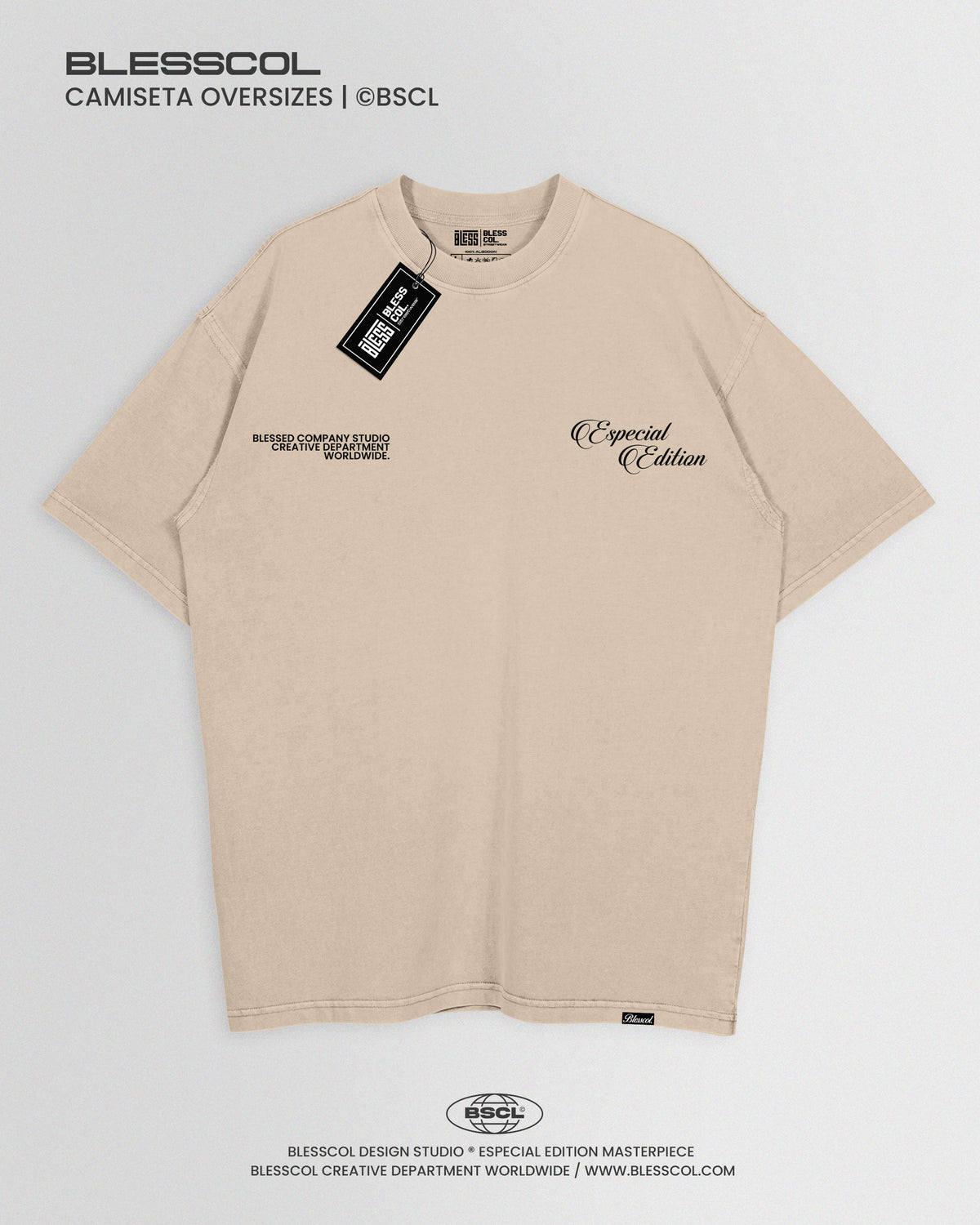 CAMISETA OVERSIZE ESPECIAL EDIT PSALM 107