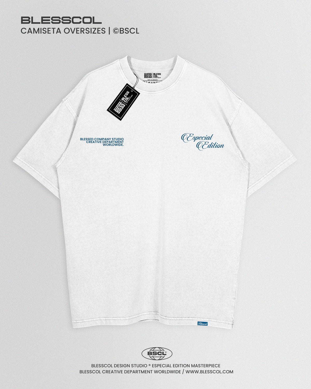 CAMISETA OVERSIZE ESPECIAL EDIT PSALM 107