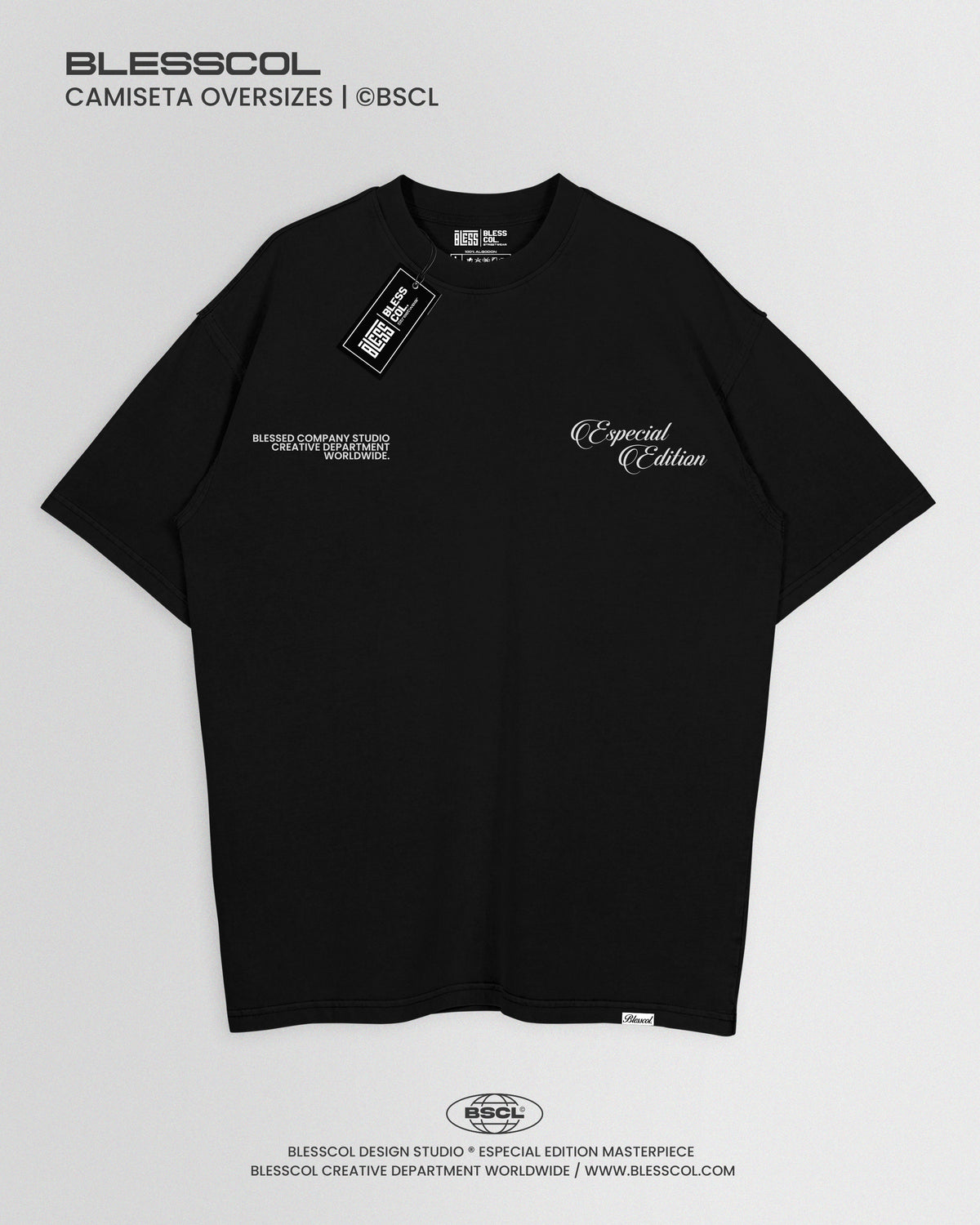 CAMISETA OVERSIZE ESPECIAL EDIT PSALM 107