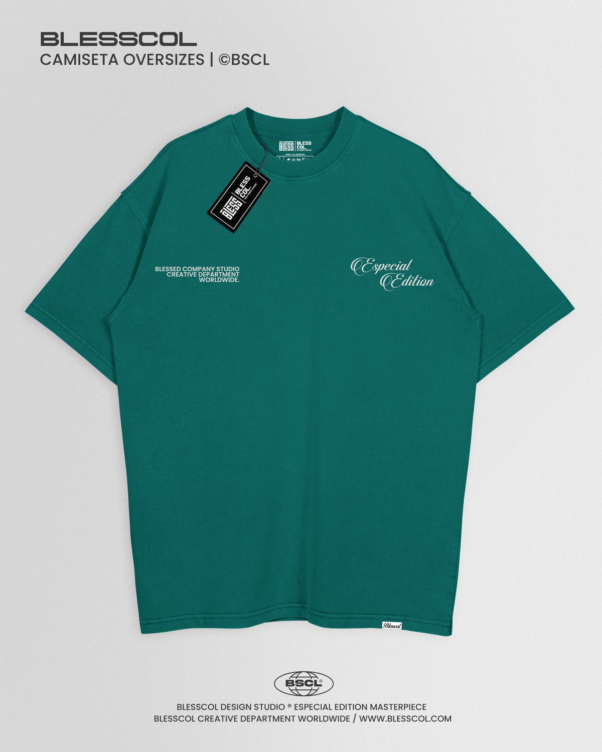 CAMISETA OVERSIZE ESPECIAL EDIT PSALM 107