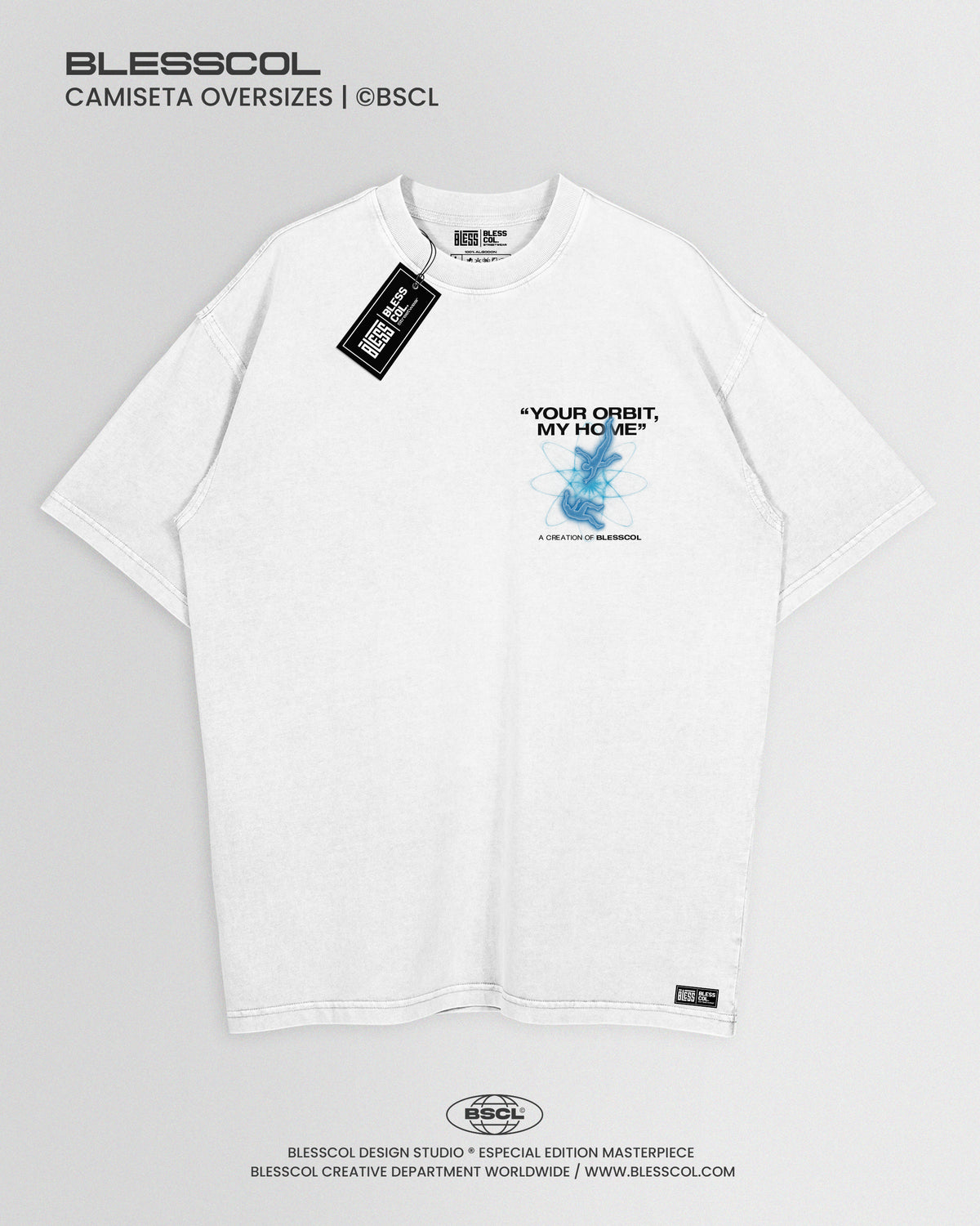 CAMISETA OVERSIZE EDIT YOUR ORBIT MY HOME