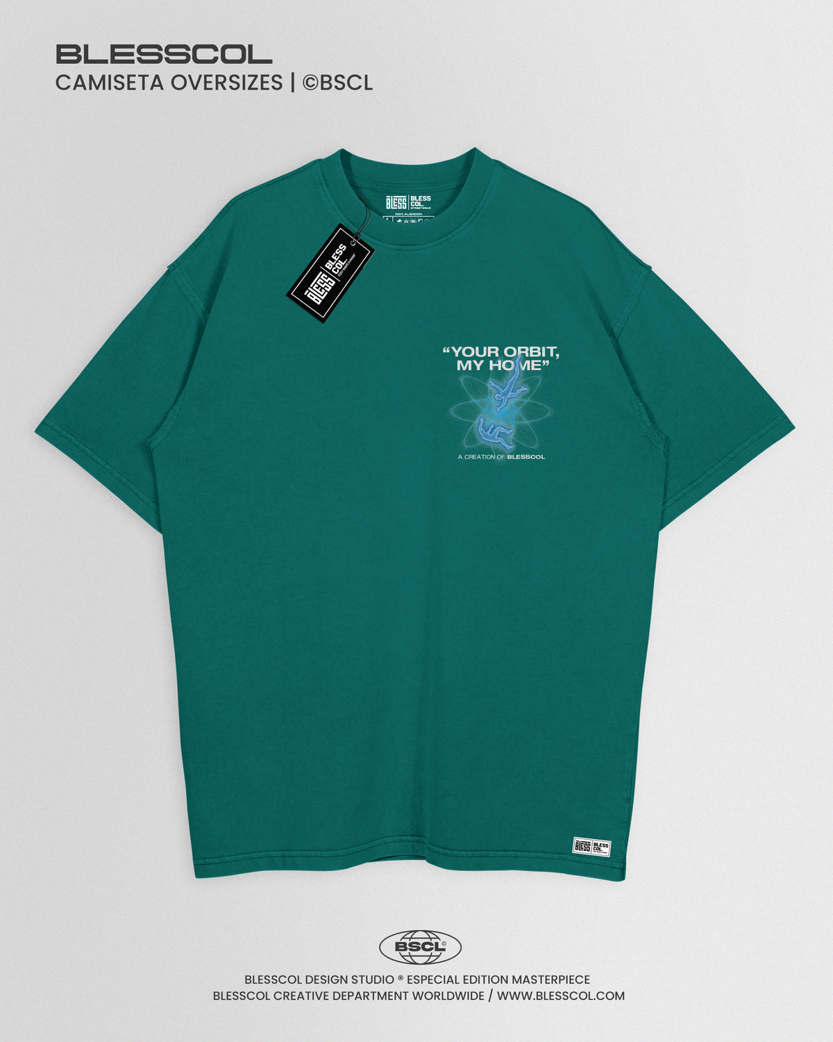 CAMISETA OVERSIZE EDIT YOUR ORBIT MY HOME