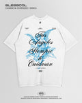 CAMISETA OVERSIZE TUS ANGELES TE CUIDARAN