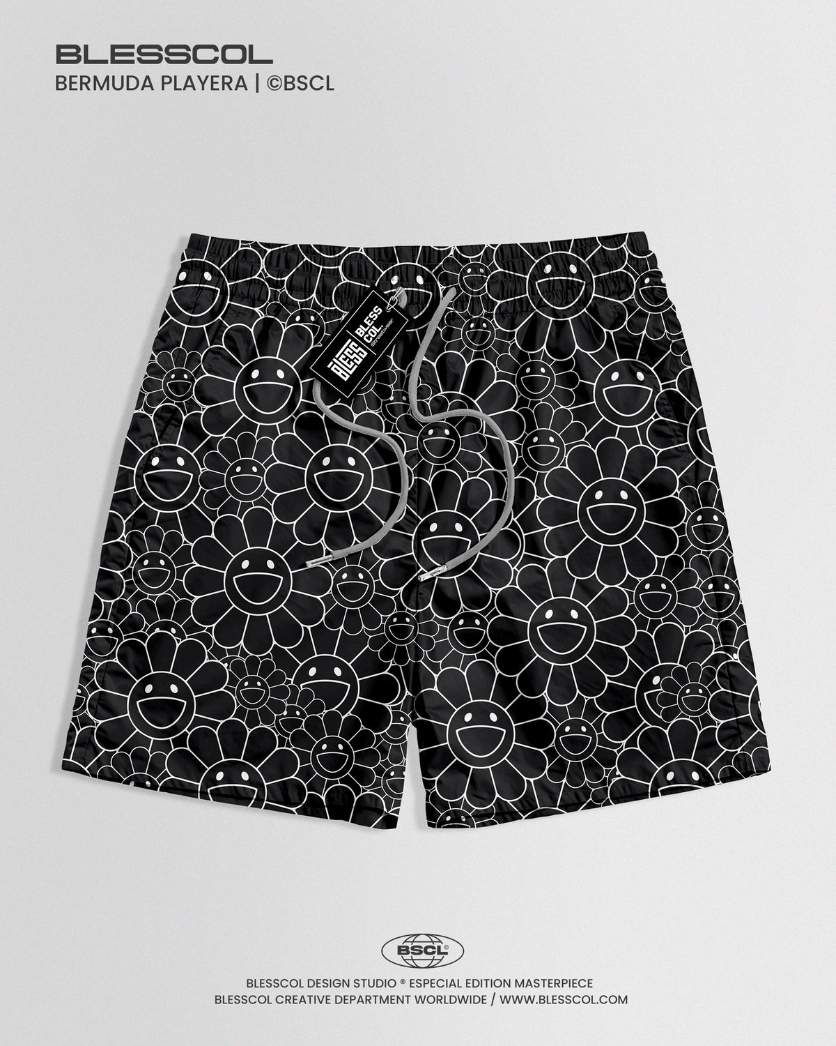 PANTALONETA PLAYERA FLOWERS EDITION