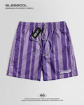 PANTALONETA PLAYERA PURPLE STRIPES