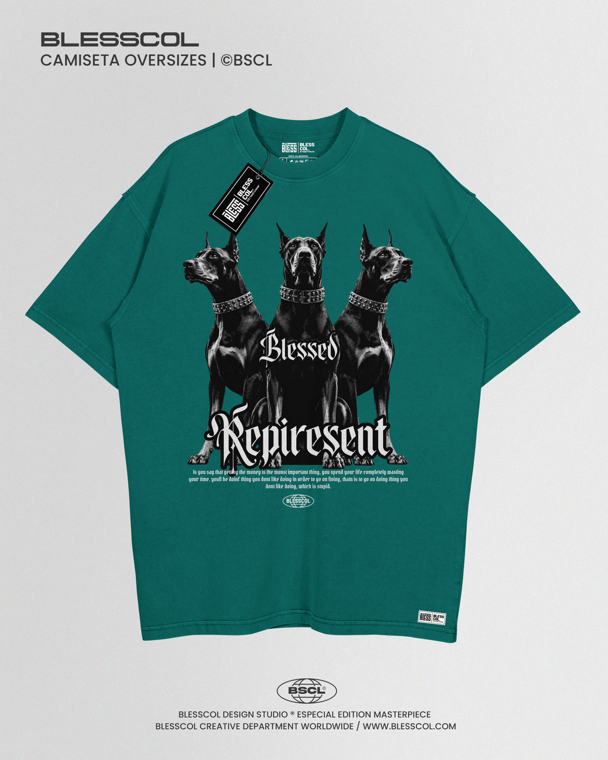 CAMISETA OVERSIZE REPRESENT STREET