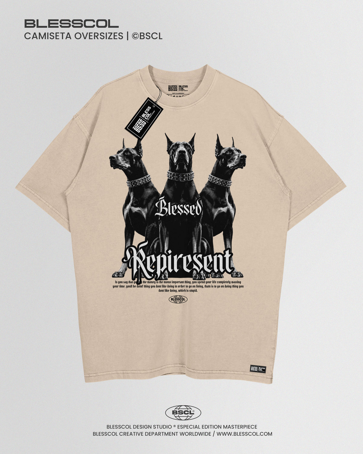 CAMISETA OVERSIZE REPRESENT STREET