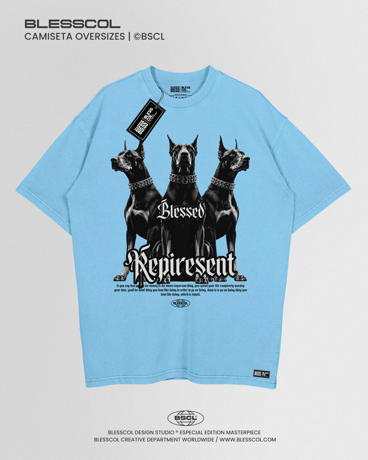 CAMISETA OVERSIZE REPRESENT STREET
