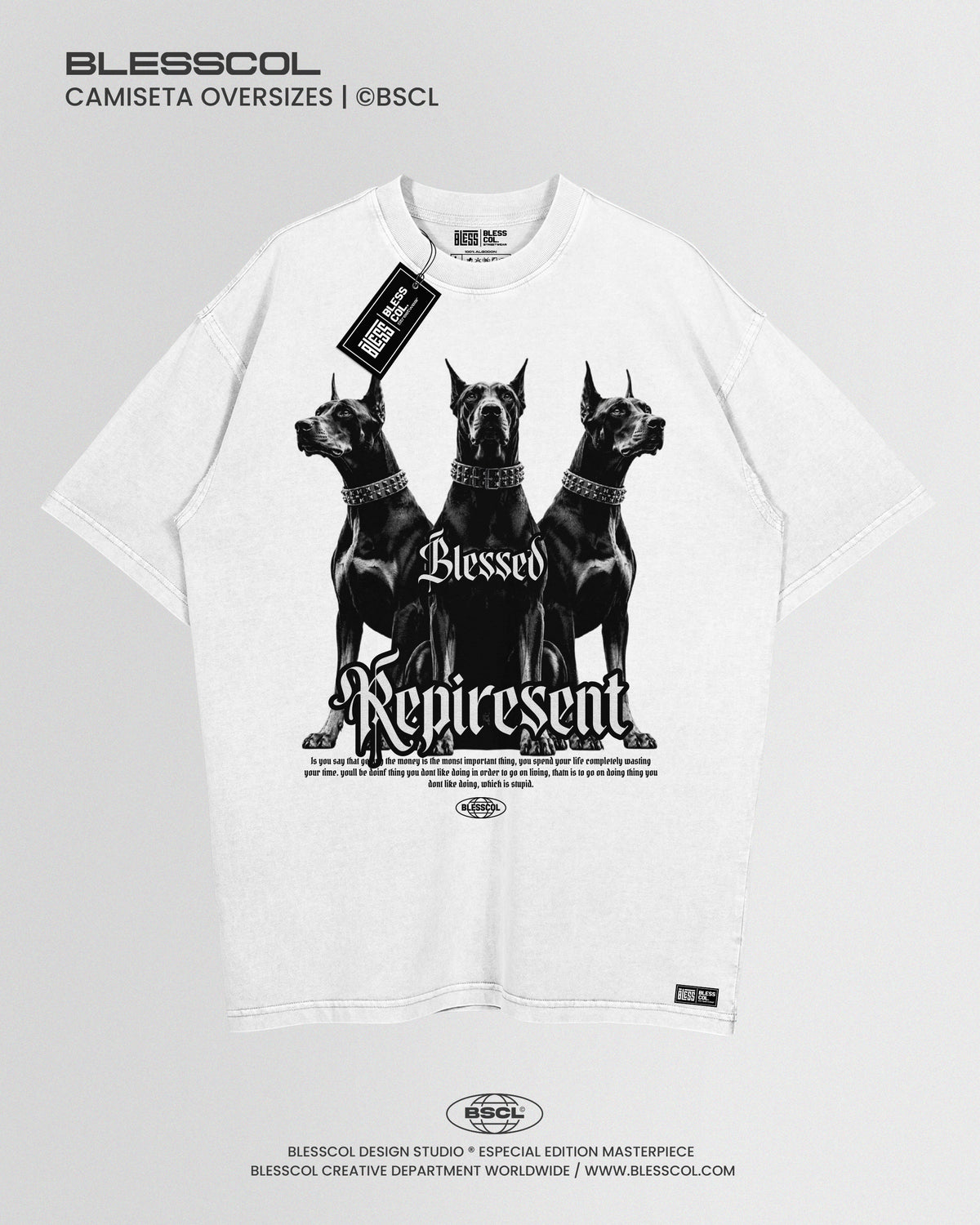 CAMISETA OVERSIZE REPRESENT STREET